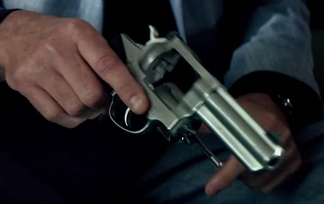 Ruger GP100 gun November Man Pierce Brosnan