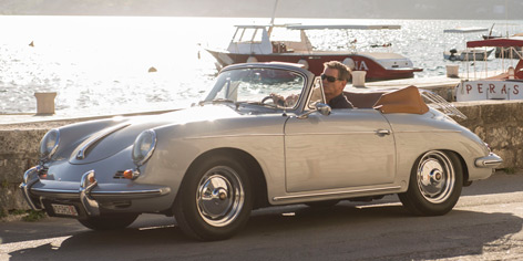 Pierce Brosnan November Man Porsche 356B cabriolet