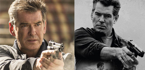 Pierce Brosnan The November Man Sig Sauer gun