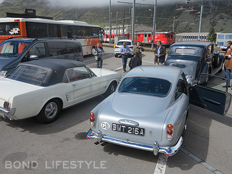 Aston Martin DB5 Goldfinger Reloaded Rolls-Royce Ford Mustang