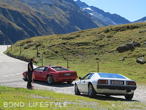 Lotus Esprit Furka Pass