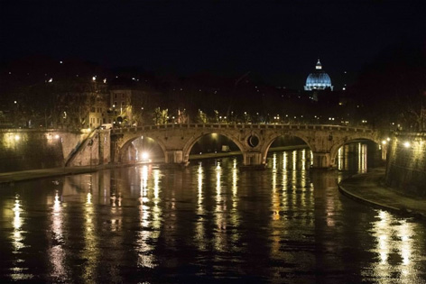 Ponte Sisto bridge rome spectre filming