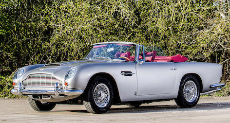 Aston Martin DB5 convertible vantage