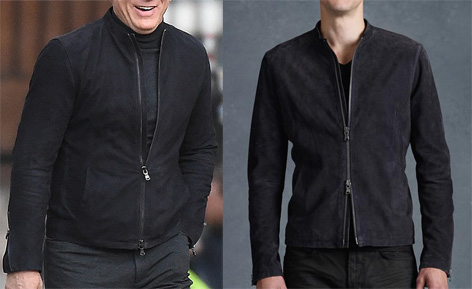 john varvatos racer jacket james bond spectre