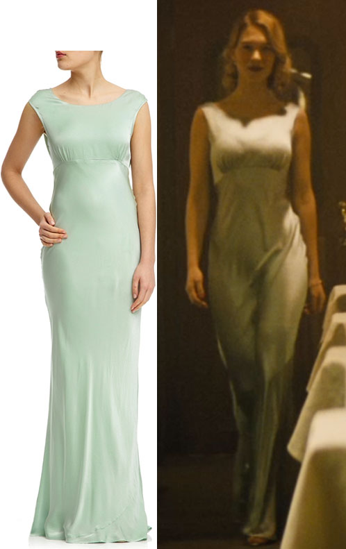 lea seydoux spectre dress