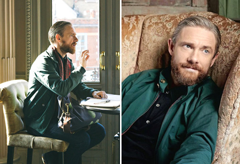 Martin Freeman Baracuta Sherlock