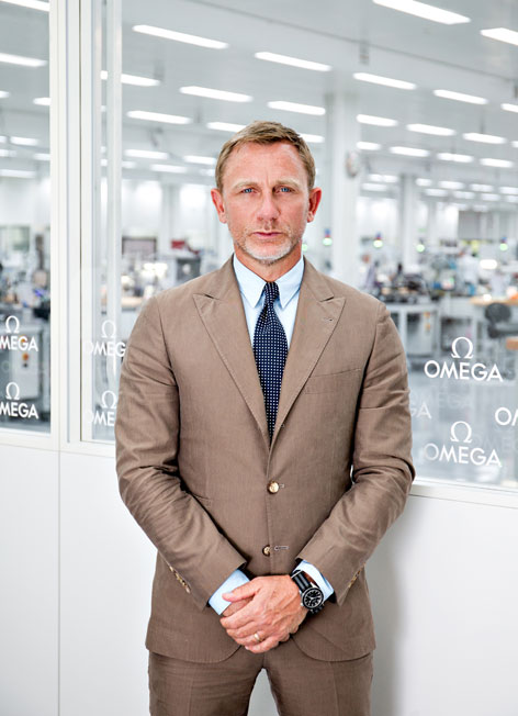 Daniel Craig Omega Seamster SPECTRE factory