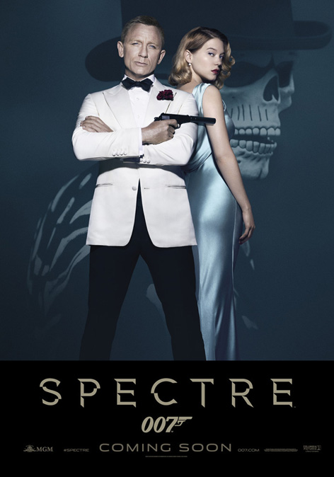 spectre standee art daniel craig james bond lea seydoux