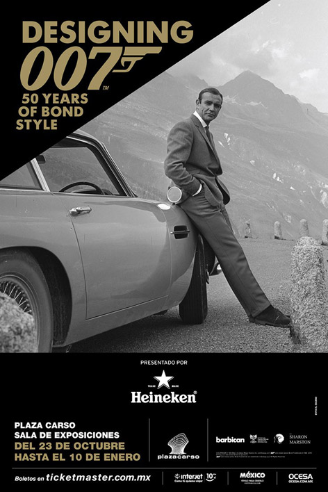 Designing 007: Fifty Years of Bond Style in Mexico City | Bond