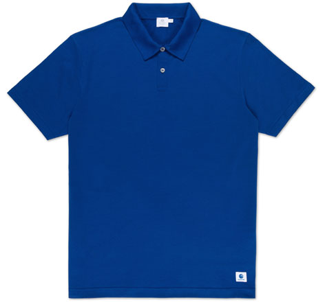 Sunspel Goldeneye resort polo shirt