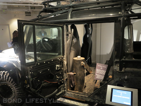 spectre cars james bond Bond in Motion Land Rover Big Foot stunt SPECTRE