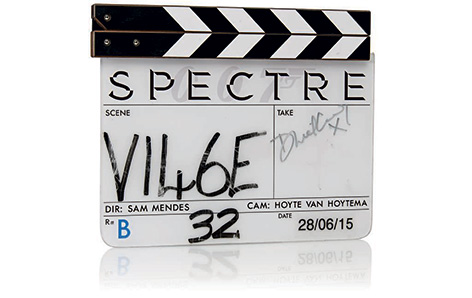 spectre clapperboard