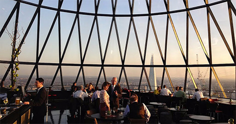 Gherkin London restuarant