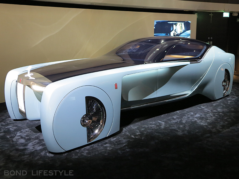 RollsRoyce unveils first driverless car complete with silk throne  Rolls Royce  The Guardian