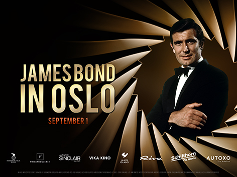 james bond oslo george lazenby gala red carpet norway