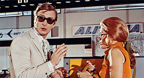 Michael Caine wearing Curry & Paxton sunglasses