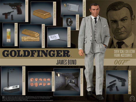 james bond big chief studios figure accessories