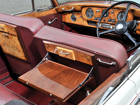 Rolls Royce Silver Cloud 1 Ken Adam interior right had drive