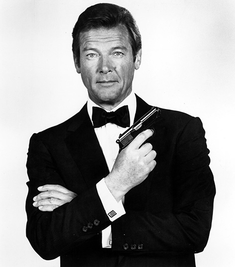 sir roger moore james bond