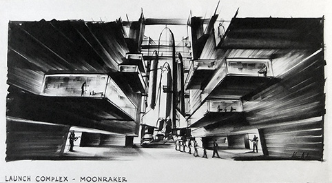 Moonraker Set Ken Adam