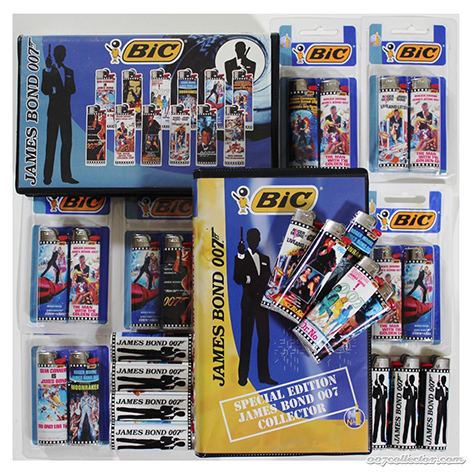 bic lighters james bond