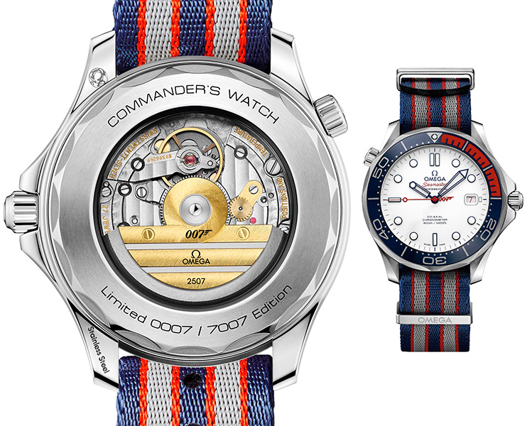 omega seamaster commander's watch limited edition