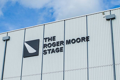 pinewood studios roger moore stage