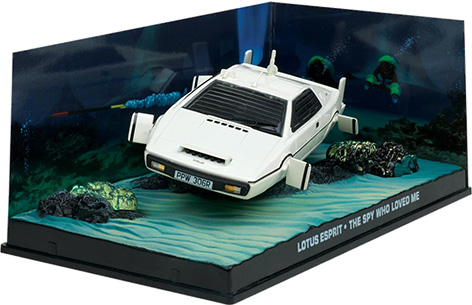 lotus esprit bond in motion scale diecast model