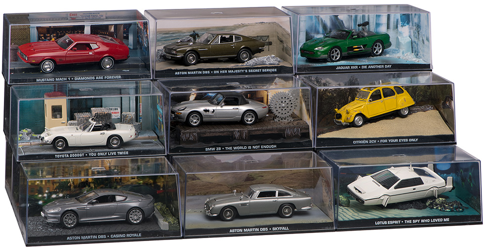 007 model car collection