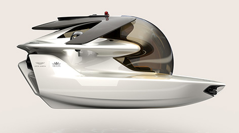 aston martin triton submarine side