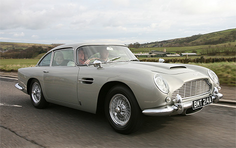 aston martin db5 road