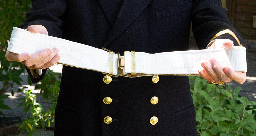 Iconic belt used by Ursula Andress in Dr. No belonged to the Royal