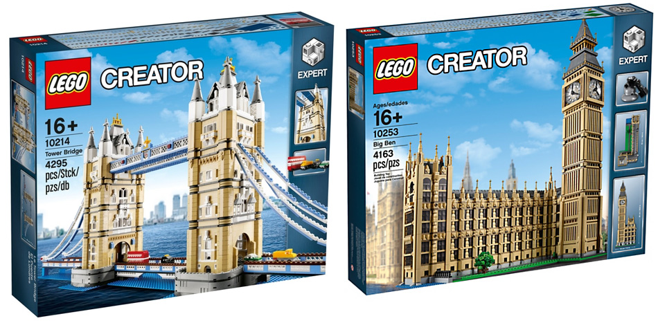 Lego Creator Expert Big Ben Tower Bidge