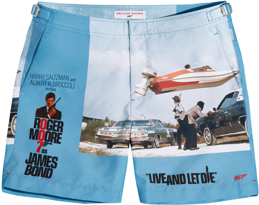 Orlebar Brown James Bond 007 Bulldog Shorts Live and Let Die