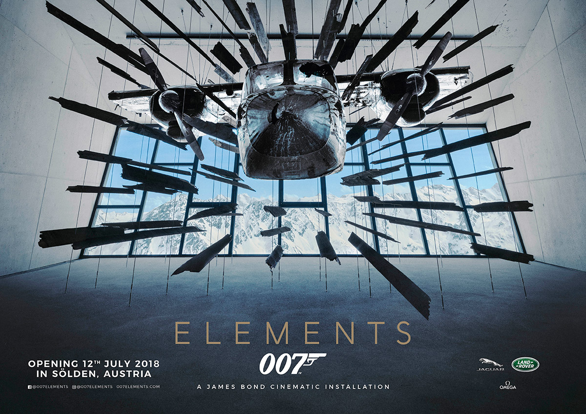 007 elements poster airplane britten normander spectre 2