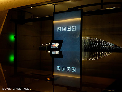 007 Elements solden gaislachkogl james bond tech room jaguar