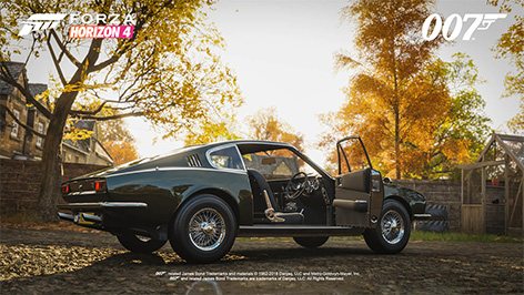 Forza Horizon 4 Ultimate Edition James Bond car pack Aston martin DBS 1969