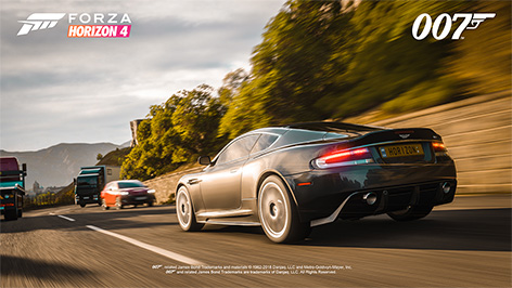 Forza Horizon 4 Ultimate Edition James Bond car pack Aston Martin DBS