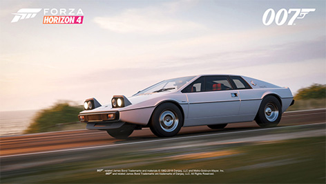 Forza Horizon 4 Ultimate Edition James Bond car pack Lotus Esprit
