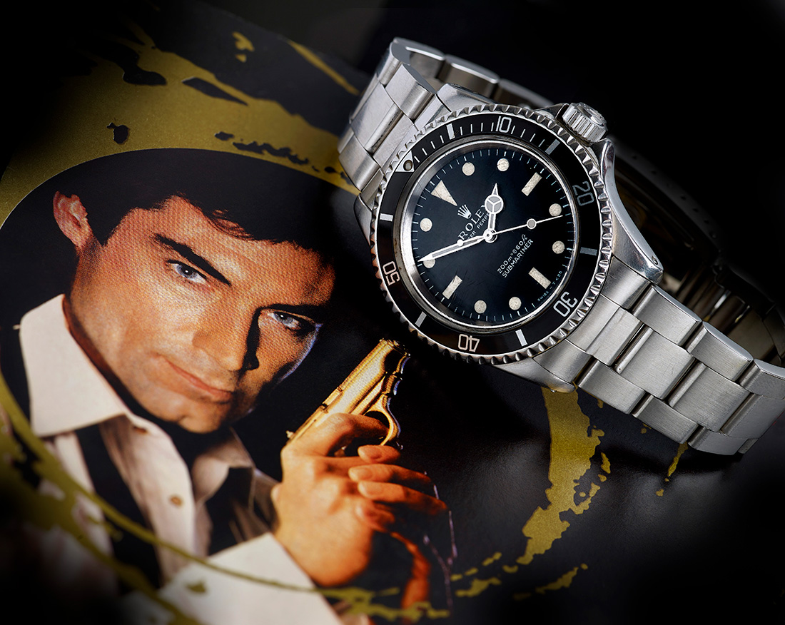 james bond rolex auction