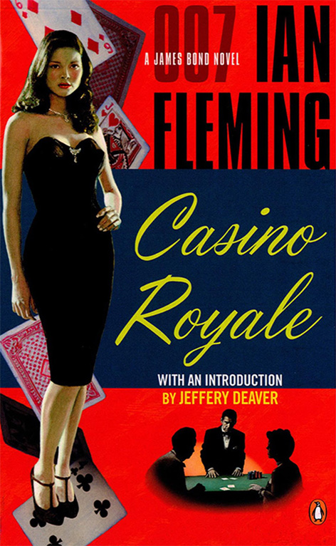 Casin Royale book cover ian fleming james bond