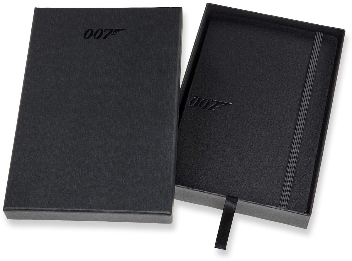 Moleskine Limited Edition James Bond 007 notebooks, backpack and phone cover | Bond Lifestyle Moleskine Limited Edition James Bond 007 notebooks, backpack and phone cover | Bond Lifestyle