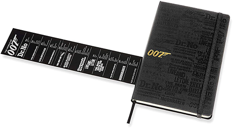 Moleskine 007 Limited Edition Notebook - Movies