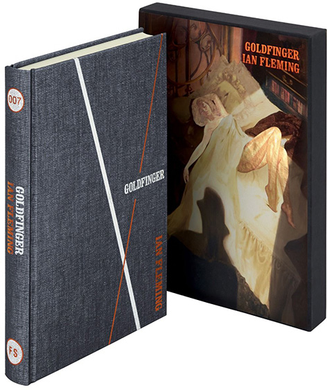 Goldfinger Folio Society cover Ian Fleming