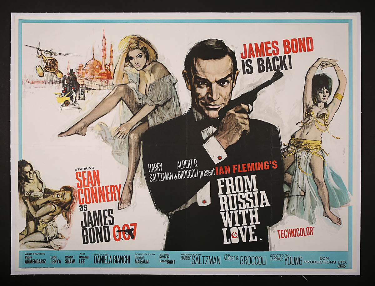 from russia with love poster original