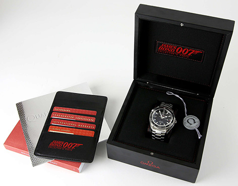 Omega Seamaster Professional Planet Ocean James Bond Quantum of Solace 007 Co-Axial Chronometer