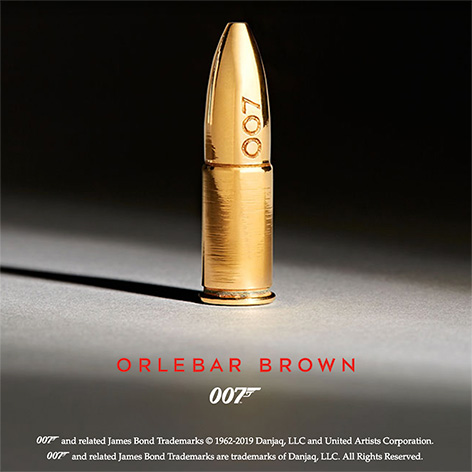 Orlebar Brown 007 collection bullet teaser