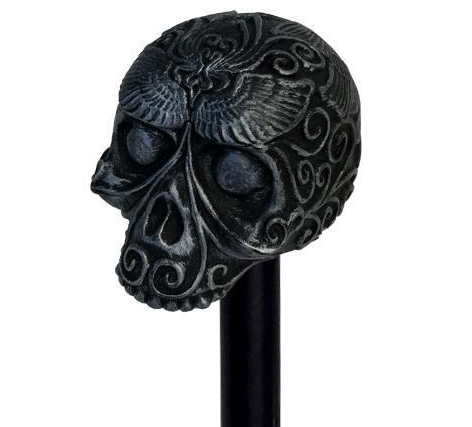 SPECTRE Day Of The Dead Skull Cane Limited Edition Prop Replica front