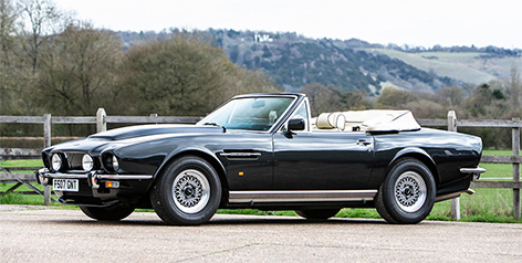 Aston Martin V8 Volante Bonhams auction 1