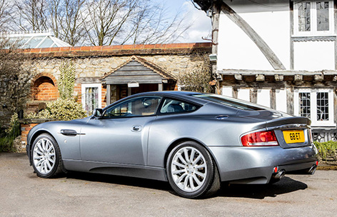 Aston Martin Vanquish Bonhams auction 2